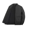 Nueva Chaqueta de Invierno con Plumas para Hombre Abrigo Ropa de Béisbol Engrosada Simple Casual Chaqueta Abrigo Cálida Holgada para Hombre