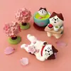 Artesanías de Resina Adornos Pequeños Zakka Hogar Decoración Creativa de Moda Accesorios de Caja Sorpresa Artesanías para Ver las Flores de Cerezo