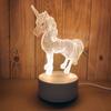 Presente Criativo Luz Noturna 3D para Atividades de Feriado Infantil, Luz Noturna Pequena USB de Natal com Logo Impresso em LED