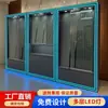 Armário de Exibição para Tacos de Bilhar Pintura Eletrostática Caixa de Luz Simples Membro Luminoso Multicamadas Sala de Estar Hall Tamanho Armário de Tacos Armário de Armazenamento de Tacos