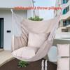 Silla Colgante Hamaca Popular de Venta Cruzada 1 Pieza, Asiento Columpio Hamaca para Patio Exterior, Silla Colgante Resistente, y