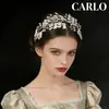 Novos Acessórios de Cabelo para Casamento de Cristal Pérola Marquise Acessórios de Estúdio Pente de Cabelo Doce Princesa Faixa de Cabelo Aro de Cabelo