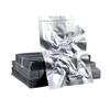 Bolsa de aluminio puro 5*7 para envasado al vacío, bolsa sellada para té, alimentos, galletas, frutas secas, bolsa sellada, al por mayor en stock