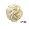 Moño de Peluca Moño Alto Rizado Accesorio para el Cabello Moño Rizado de Alta Temperatura Seda Cabello Largo Rizado