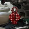 Decoración Navideña Europea y Americana para Coche, Pequeño Suéter con Estampado Digital para Palanca de Cambios, Funda Protectora Mini con Capucha