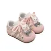 Sapatos de Bebê para Meninas, Novos Tênis Estilosos para Crianças Pequenas Primavera 2026, Sapatos Fofos para Bebês com Solado Macio, Tênis da Moda