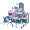 Juguetes de Juego de Imitación Transfronterizos para Niños Castillo de Princesa para Niña Casa de Muñecas Set de Villa para Niña Casa Educativa de Ensamblaje