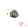 46160 Portapilas de Litio Soporte Gusu Soporte Universal Empalmable Conector de Soporte Tornillo Tuerca Barra de Conexión DIY