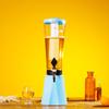 Dispensador de Chopp e Bebidas Alcoólicas, Torre de Cerveja Artesanal de 3 Litros, Dispensador de Bebidas Alcoólicas Estilo Chinês Removível, Máquina de Bebidas Self-Service para Hotel