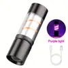 Mini Lanterna Colorida de Filamento para Caminhada Transfronteiriça Autodefesa Luz Forte Flashlight Doméstica Externa Portátil Led Ambiente Luz de Emergência