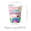 Artigos de Festa Personalizados Casa da Gabby Decoração de Aniversário Adereços Pratos de Papel Copos de Papel Toalhas Papel de Seda Faixas