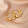Pendientes de Aro Grandes, Varios Estilos Recomendados, Sensación de Lujo Ligero de Gama Alta, Nuevos Pendientes de Cobre para Mujer, Joyería Vintage, Transfronterizos Europeos y Americanos