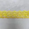 Encaje Bordado de Organza 4cm Adorno de Encaje DIY Decoración de Vestido de Novia Multicolor Accesorios Encaje en Stock