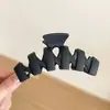 Pinza para el pelo versátil estilo coreano dopamina pinza de tiburón japonesa y coreana accesorio para el pelo pinza grande de alta gama para la parte posterior de la cabeza