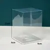 Juguete Squishy para Aliviar el Estrés de Comercio Exterior Caja de Almacenamiento Rectangular de PP Caja de Exhibición Personalizada Caja Plegable Transparente de PVC Impresa a Color