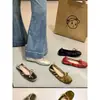 Zapatos Planos Rojos Retro Franceses Chuyuji para Mujer, Nuevos Versátiles 2026 Bailarinas Planas Poco Profundas con Lazo