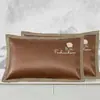 Almohada fresca de verano almohada de tallo de té seda de hielo almohada fresca de bambú almohada fresca de mahjong almohada antigua de ratán de bambú almohada de verano almohada individual de bambú