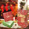 Wx-Monstro Peludo Verde Tema de Natal Papel Perolado 17g Papel de Embrulho à Prova de Umidade para Doces de Presente Papel de Cópia Desenho Animado