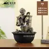 Cascata Moderna para Sala de Estar para Riqueza, Decoração Criativa para Casa, Painel de TV, Mesa de Centro, Fonte de Água Circulante, Umidificador