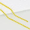 Correntes de Contas Tags Acessórios DIY Corrente de Contas de Ferro Tags para Roupas Chaveiro Etiquetas para Joias Corrente de Contas Cantos Arredondados