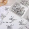 Novos Acessórios Delicados de Pérola Borboleta Flor de Cinco Pétalas Joias para Nail Art Pulseira Colar Chaveiro Brincos Pingente
