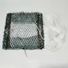 Armadilha de Caranguejo de Alumínio com Malha para Capturar Caranguejos Verdes, Armadilha de Caranguejo Galvanizada, Armadilha de Virar para Uso no Mar, Armadilha Triangular para Caranguejos Verdes