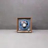 Caja Giratoria Vertical para Relojes Mecánicos de Uso Doméstico con Veta de Madera de Nogal Negro, Caja Giratoria Automática para Relojes, Agitador Eléctrico de Relojes, Pieza Decorativa