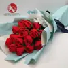 Presentes para o Dia do Professor Cravo Rosa Peônia Girassol Enfeites Tricô Crochê Aniversário Dia das Mães