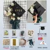 Gorra de Licenciatura Decorada con Flores Kit de Materiales Hecho a Mano DIY Decoración de Tocados de Graduación de Maestría Producto Terminado Infantil Estilo Chino