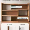 Estante de mesa para livros prateleira de mesa armário de armazenamento multicamadas escritório armário simples casa de estudante pequena estante