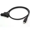 Venta Directa de Fábrica Cable de extensión Micro USB macho a hembra con oreja con orificio para tornillo cable de datos hembra fijo