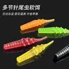Pesca com Isca Artificial Multi-Seção Cauda de Agulha Flutuante Micro-Pesca Isca Macia para Peixes Pequenos, Pesca em Poço Preto, Pesca Selvagem, Atacado Transfronteiriço
