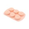 Cross-border Novo Produto Limão Biscoito Molde Silicone Chocolate Seal Molde 6 Mesmo Bolo Molde DIY Jelly Dim Sum