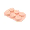 Cross-border Novo Produto Limão Biscoito Molde Silicone Chocolate Seal Molde 6 Mesmo Bolo Molde DIY Jelly Dim Sum