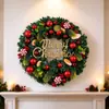Nova Guirlanda Decorativa de Natal Cabide de Porta Presente Parede Hotel Sala de Estar Decoração de Cena Enfeites de Natal Varejo