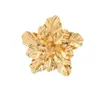 Europa y Estados Unidos transfronterizo caliente nicho diseño exagerado pesado tridimensional flor grande anillo moda femenina personalidad