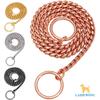 Em estoque Corrente de cobra de 4 mm de largura Corrente de cachorro de aço inoxidável Colar de animal de estimação Saída de fábrica Corrente para animais de estimação Coleira de cachorro com corrente P
