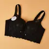 Nuevo sujetador push-up de lujo ligero, grosor medio, copa B para mujer, con parte superior fina y parte inferior gruesa, anti-flacidez, soporte lateral para el pecho y diseño ajustable