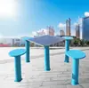 Nuevo equipo de fitness al aire libre de estándar nacional artículos deportivos al aire libre plaza del parque comunitario barra horizontal escalera máquina para caminar