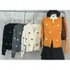 Suéter jacquard com padrão de coração estilo coreano para mulheres, jaqueta cardigã de outono com zíper duplo e gola redonda, modelagem solta