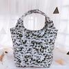 Nova Bolsa Térmica Grande de Lancheira Impermeável com Desenhos Isolamento Térmico Bolsa de Gelo para Conservação de Sorvete Bolsa de Mão Térmica para Saída Piquenique