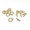Acessórios de jóias otbuckle de ouro 14K com preservação de cor suave IQ fivela de fechamento diy pulseira colar fivela de conexão de joias
