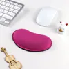Espuma de Memória Pulso Mouse Base de Borracha Rebound Lento Almofada Confortável Teclado Almofada Escritório Teclado Sem Fio Apoio de Pulso Mouse Pad