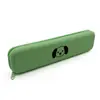 Estuche rectangular de silicona creativo, bolsa de lápices de aspecto elegante para niñas, caja de lápices de gran capacidad para almacenamiento de papelería de oficina y estudio