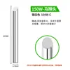 Punta de soldador de calentamiento externo universal 40W60W100W punta de corte de herradura puntiaguda boquilla de soldadura de protección ambiental punta de hierro Luo núcleo de cobre púrpura