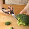 Tijeras de Acero Inoxidable para Huesos de Pollo, Hogar, Cocina, Corte de Carne, Multiusos, Ahorro de Esfuerzo, Venta al por Mayor, Tijeras Multiusos Panda