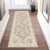 Alfombrilla de Entrada Estilo Étnico Estilo Retro de Alta Venta Transfronteriza Amazon Temu, Alfombra de Pasillo Resistente a Manchas y al Desgaste