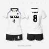 Conjunto de Uniforme de Vôlei, Camisa de Vôlei Feminina com Design Estampado, Traje Esportivo Respirável de Secagem Rápida, Uniforme de Vôlei Estampado Digital em Corpo Inteiro