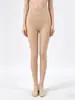 Nuevos Pantalones Water Glow Otoño/Invierno Con Terciopelo Grueso Cintura Alta Control de Barriga Pantalones Base para Mujer Control Súper de Barriga