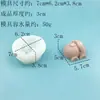 Molde de Pudín de Caballo de Año Moderno Molde de Yeso de Silicona de Grado Alimenticio para Pastel Mousse Gelatina Fácil de Desmoldar